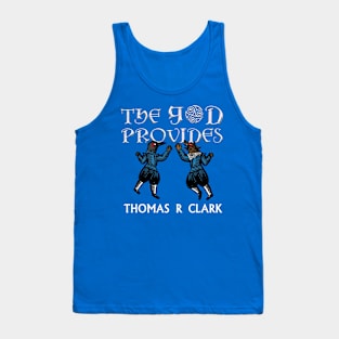 The God Provides Woodcut Tank Top